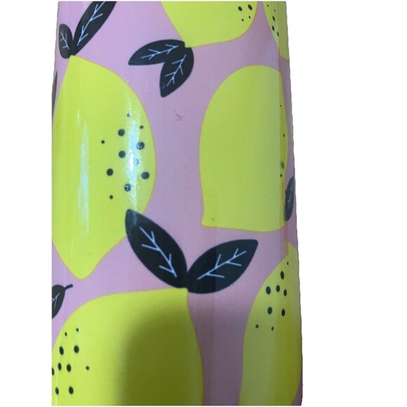 Manna Lemons Stainless Steel Water Bottle - Holds 17 oz - Glossy Finish - 10" - Picture 15 of 16